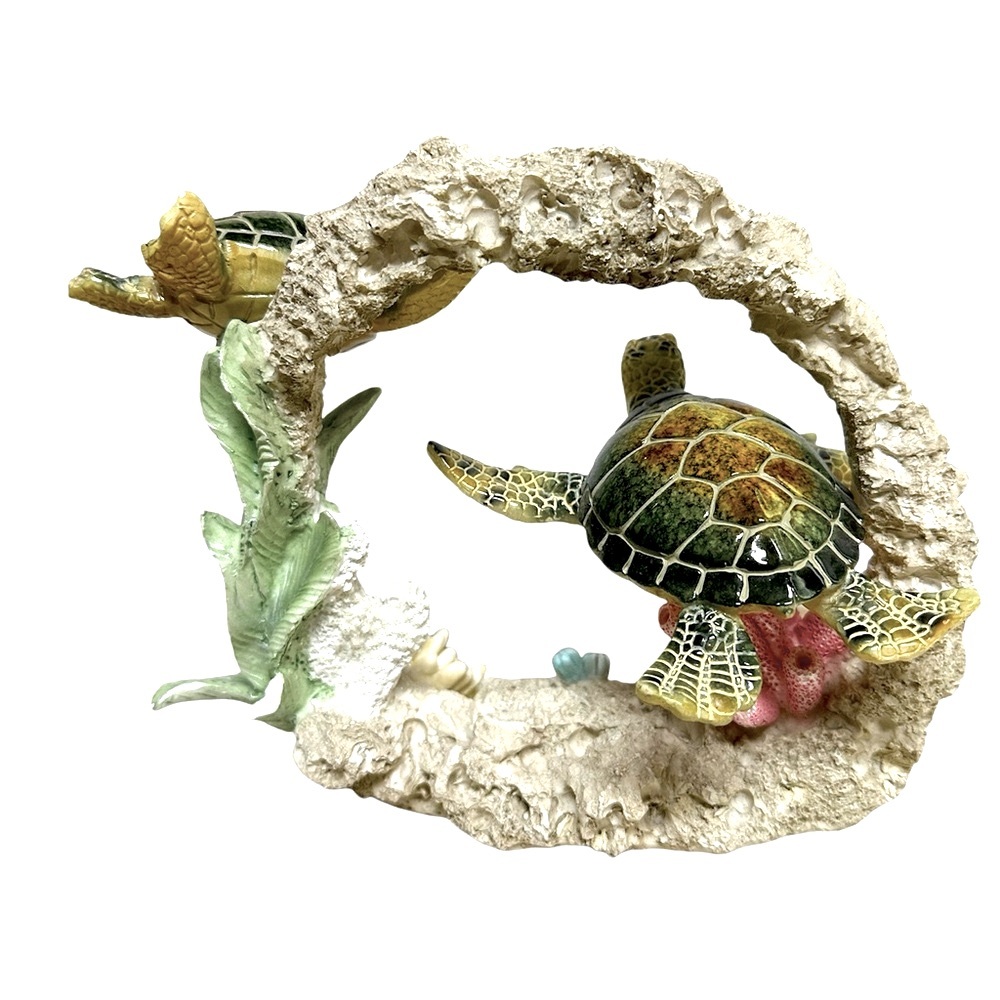 December Diamonds Sea Turtles on Coral - Picture 2 of 7
